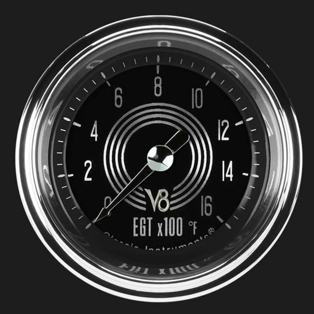 V8 Speedster 2 1_8_ Exhaust Gas Temp. Gauge V8SR198SHC